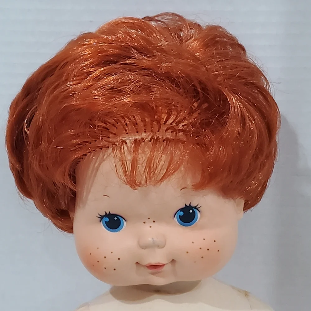 Strawberry Shortcake Blow a Kiss Baby Doll 14” American Greetings Kenner 1982